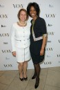 ‘Inga Beale and Maureen Bryan at The Hospital Club in Covent Garden on Tuesday’